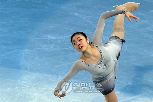 밴쿠버 동계올림픽 피겨에서 금메달을 획득한 김연아의 갈라쇼(자료사진)